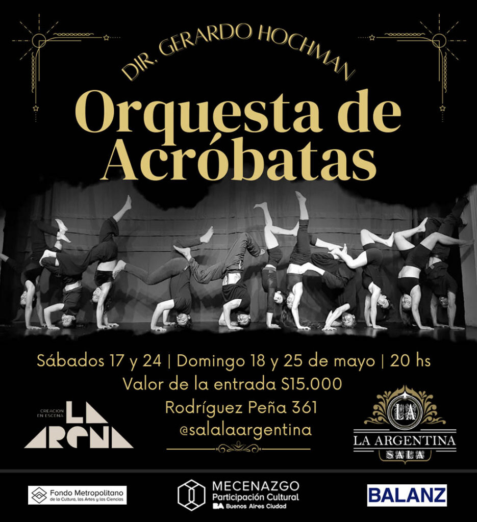 Orquesta De Acróbatas presenta Sonata Corporabile